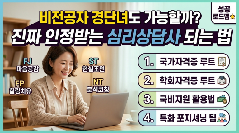 돈 낭비 없는 심리상담사 자격 취득 방법3가지 (국비지원 내일배움카드 활용법) 3 심리상담사자격취득