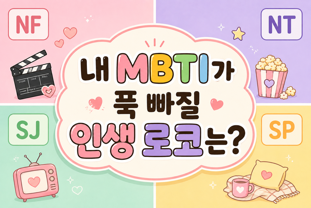 내 MBTI에 딱 맞는 인생 로맨스코미디는? 넷플릭스/티빙 주말 정주행 드라마 추천 1 mbti별 인생로맨스코미디드라마추천