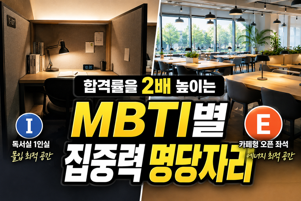 자격증·어학 단기 합격의 비밀: 내 성향에 딱 맞는 MBTI 독학 공부법 1